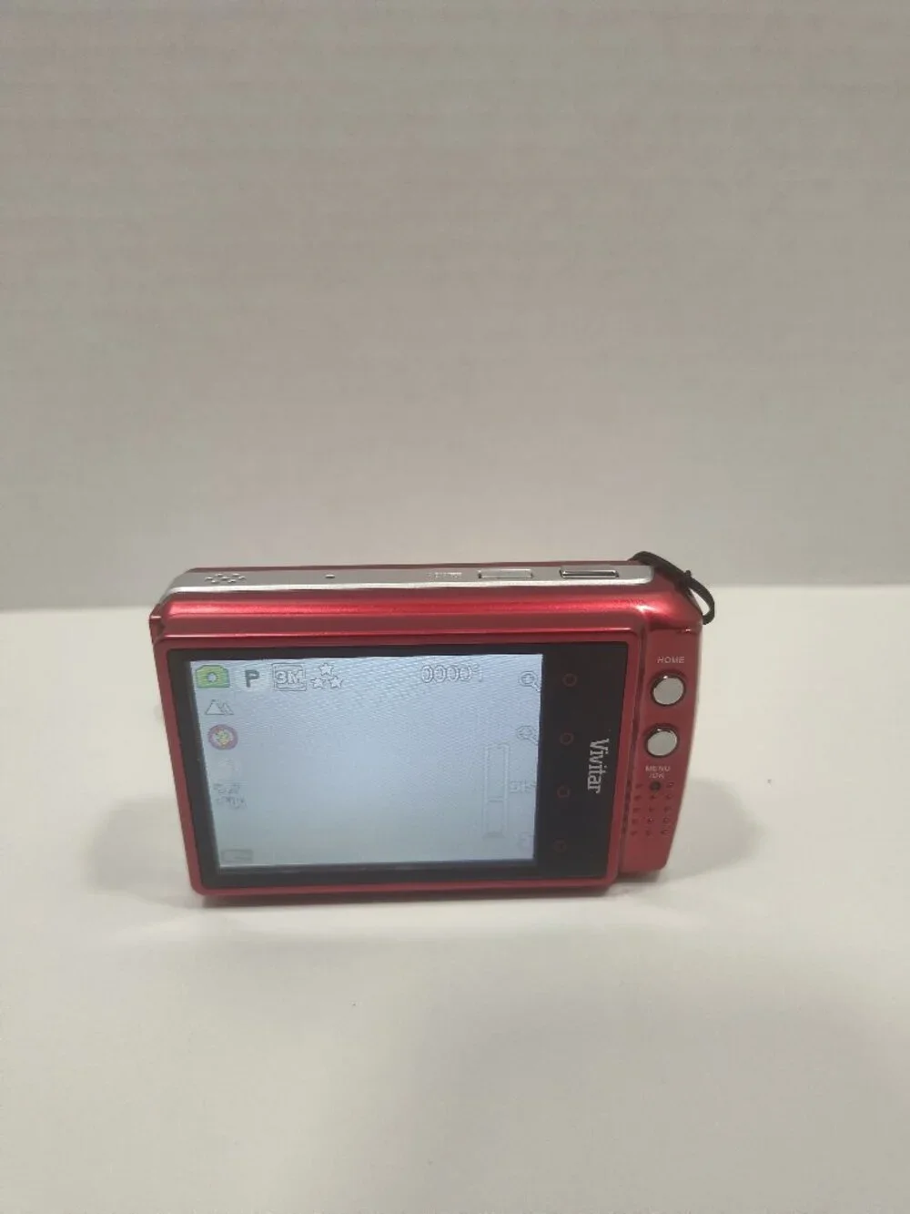 Vivitar ViviCam T328 12.1MP Digital Camera Kit Red Tested Complete New Battery